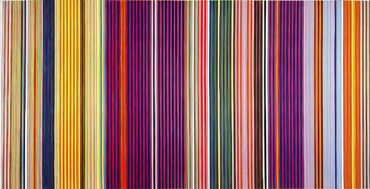 Gene Davis: A Spectrum of Innovation in Color Field Painting - Dr. Peppercorn - 1967 by Gene Davis