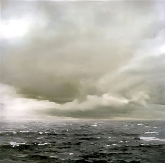 Gerhard Richter Gray: A Masterful Exploration of Monochrome and Meaning - SEASCAPE CLOUDY by Gerhard Richter