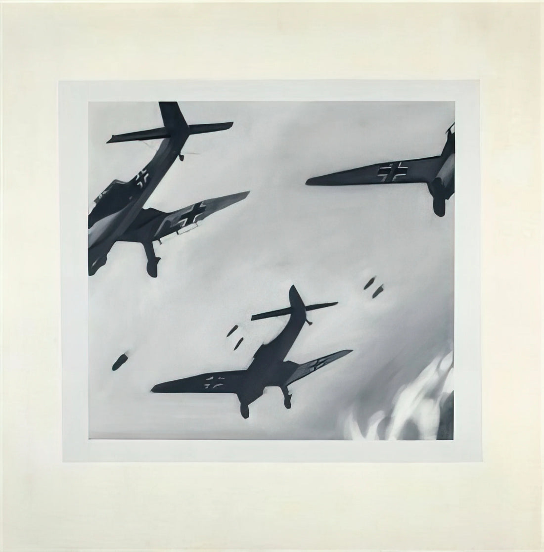 Gerhard Richter Landscapes: The Sublime Ambiguity of a Modern Master - STUKAS 1964 by Gerhard Richter