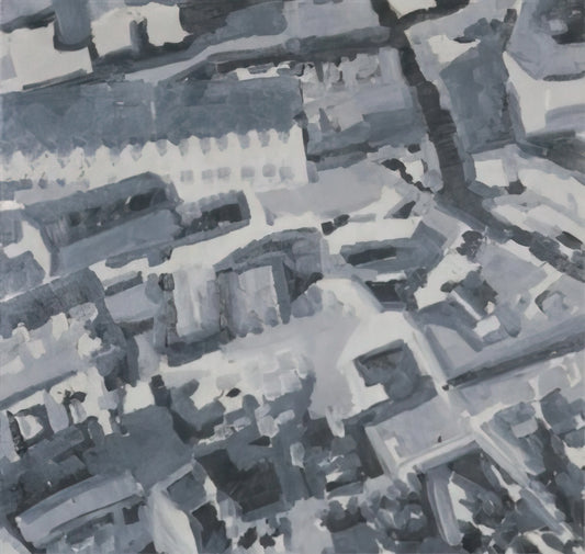 Gerhard Richter Painting After the Subject of History: A Masterpiece of Ambiguity and Memory - TOWNSCAPE M3 1968 by Gerhard Richter