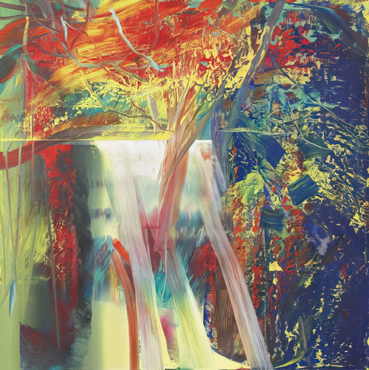 Gerhard Richter Print: A Collector's Guide to the Master of Contemporary Ambiguity - ABSTRACT PAINTING 610 1 by Gerhard Richter