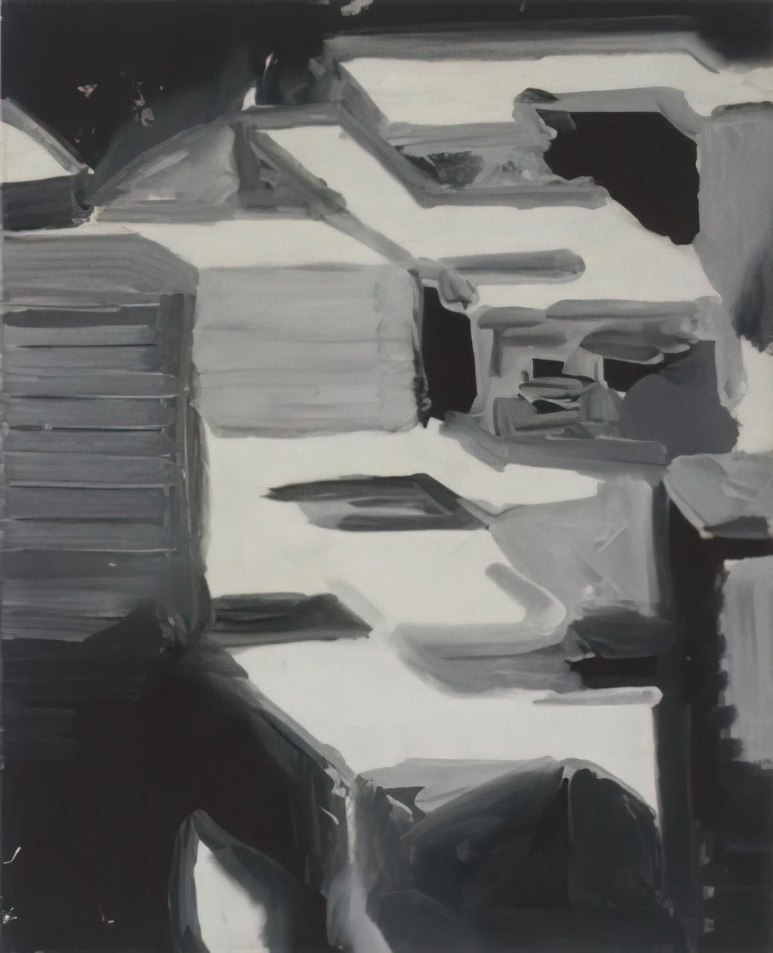 Gerhard Richter Reproductions: A Guide to Acquiring Museum-Quality Art Prints - TOWNSCAPE 1968 3 by Gerhard Richter