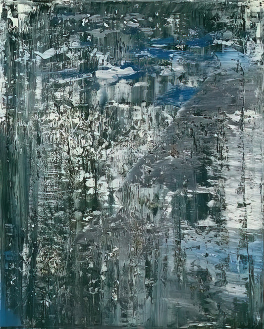 Gerhard Richter War Cut: Deconstructing Memory Through Photographic Abstraction - ICE 4 by Gerhard Richter