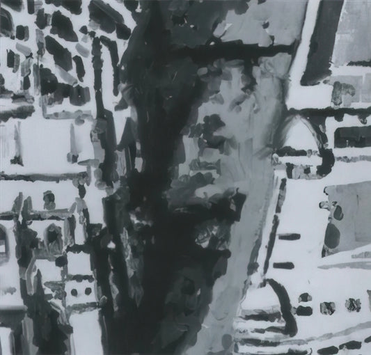 Gerhard Richter and John Cage: A Dialogue of Chance, Control, and the Sublime - TOWNSCAPE M7 1968 by Gerhard Richter