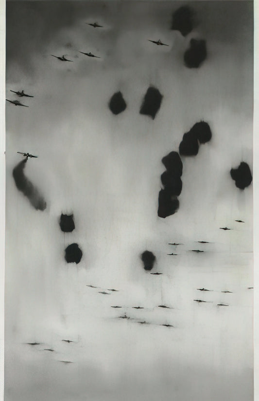 Gerhard Richter: The Master of Ambiguity and the Evolution of a Contemporary Icon - FLIEGER 1964 by Gerhard Richter