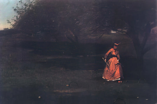 Good Will Hunting: Winslow Homer's Mastery of the American Spirit - CROQUET PLAYERS 1 by Winslow Homer