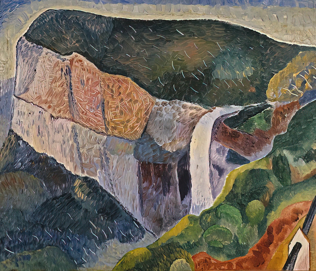 Grace Cossington Smith Prints: Collecting Modernist Australian Art - Govett's Leap - 1933 by Grace Cossington Smith