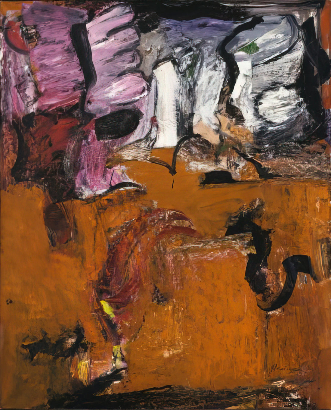 Grace Hartigan Reproduction: A Guide to Acquiring Museum-Quality Prints of an Abstract Expressionist Pioneer - PALLAS ATHENA EARTH 1961 by Grace Hartigan
