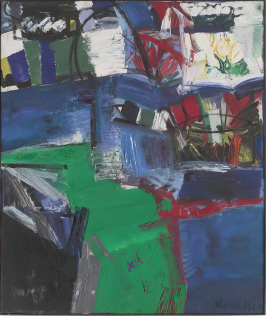 Grace Hartigan Reproductions: Preserving the Legacy of an Abstract Expressionist Pioneer - SHINNECOCK CANAL 1957 by Grace Hartigan