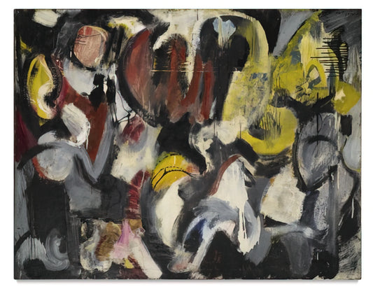 Grace Hartigan: The Fierce Heart of Abstract Expressionism - Months and Moons by Grace Hartigan