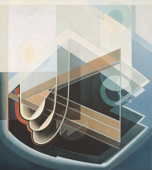 Group of Seven Lawren Harris: The Visionary Who Defined Canadian Modernism - Abstract No. 7 - 1939 by Lawren Harris