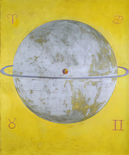 Guggenheim Hilma af Klint: The Spiritual Pioneer Who Redefined Abstract Art - THE DOVE NR 12 1915 by Hilma af Klint