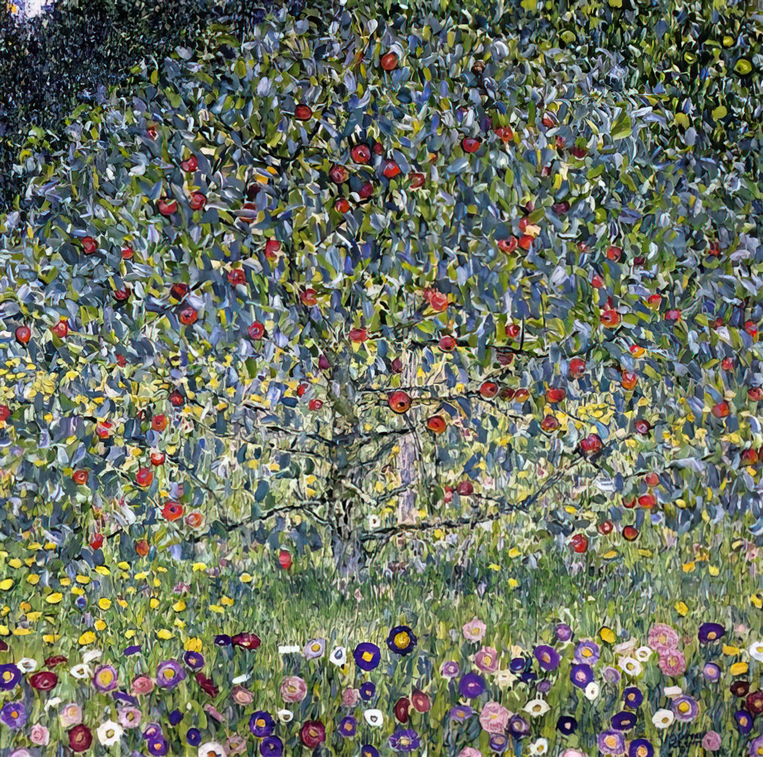 Gustav Klimt Original Prints: A Collector's Guide to Authentic Art Reproduction - APPLE TREE I by Gustav Klimt