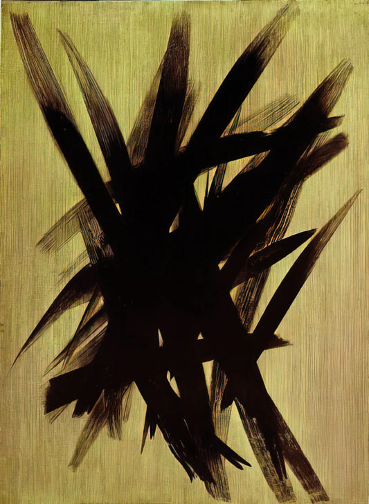 Hans Hartung for Sale: A Guide to Acquiring Museum-Quality Prints - Untitled T1955-23 - 1955 by Hans Hartung