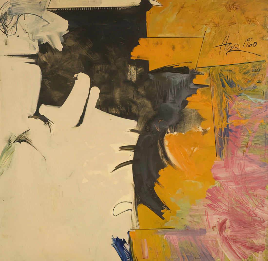 Hassel Smith Prints: A Collector's Guide to the Abstract Expressionist's Legacy - Psychoseismorama II - 1960 by Hassel Smith