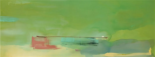 Helen Frankenthaler Art Work: The Soak-Stain Pioneer Who Transformed American Abstraction - Springscape - 1975 by Helen Frankenthaler