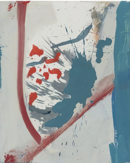 Helen Frankenthaler Paintings: The Revolutionary Soak-Stain Technique That Transformed Abstract Expressionism - Untitled - 1960 by Helen Frankenthaler