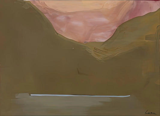 Helen Frankenthaler Reproductions: Capturing the Essence of Color Field Painting - Burnt Norton, 1972- by Helen Frankenthaler