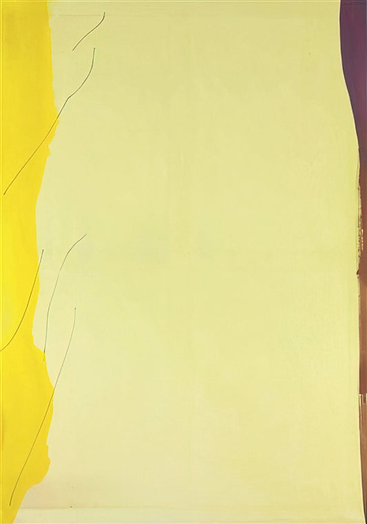 Helen Frankenthaler Woodblock Prints: The Soak-Stain Revolution in Printmaking - Distillation - 1973 by Helen Frankenthaler