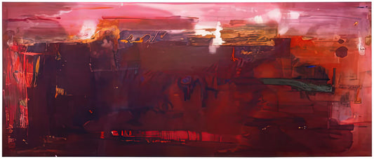 Helen Frankenthaler Work: The Soaked Stain and the Birth of Color Field Painting - Carousel, 1979- by Helen Frankenthaler