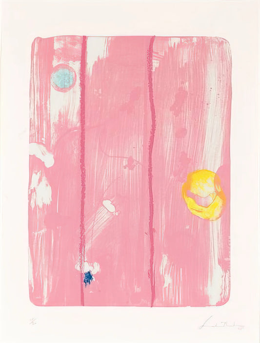 Helen Frankenthaler in Provincetown: How the Cape Cod Light Transformed Abstract Expressionism - Reflections VIII - 1995 by Helen Frankenthaler