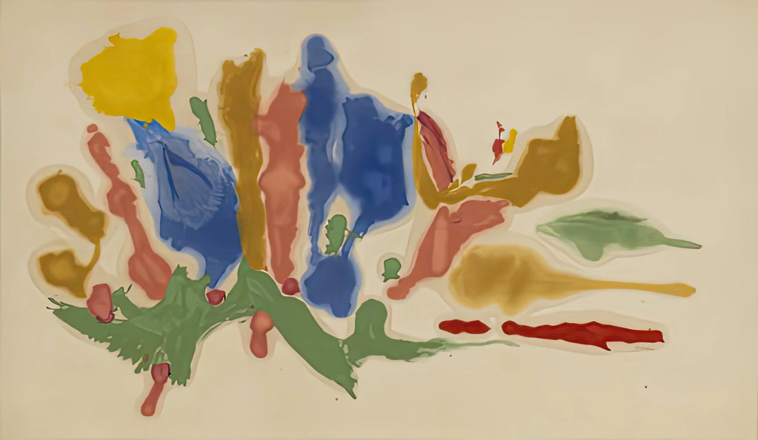 Helen Frankenthaler's Woodcuts: A Revolutionary Approach to Printmaking - Cool Summer, 1962- by Helen Frankenthaler