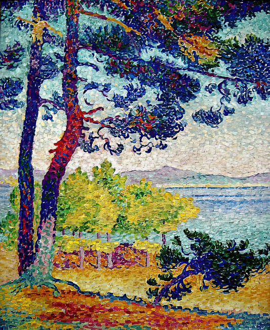Henri-Edmond Cross: The Master of Pointillism and His Portrait of Madame Hector France - Afternoon at Pardigon, Var by Henri-Edmond Cross