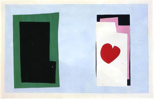 Henri Matisse Blue Poster: Exploring the Master's Color Revolution in Modern Art Prints - CUT OUTS 2 by Henri Matisse