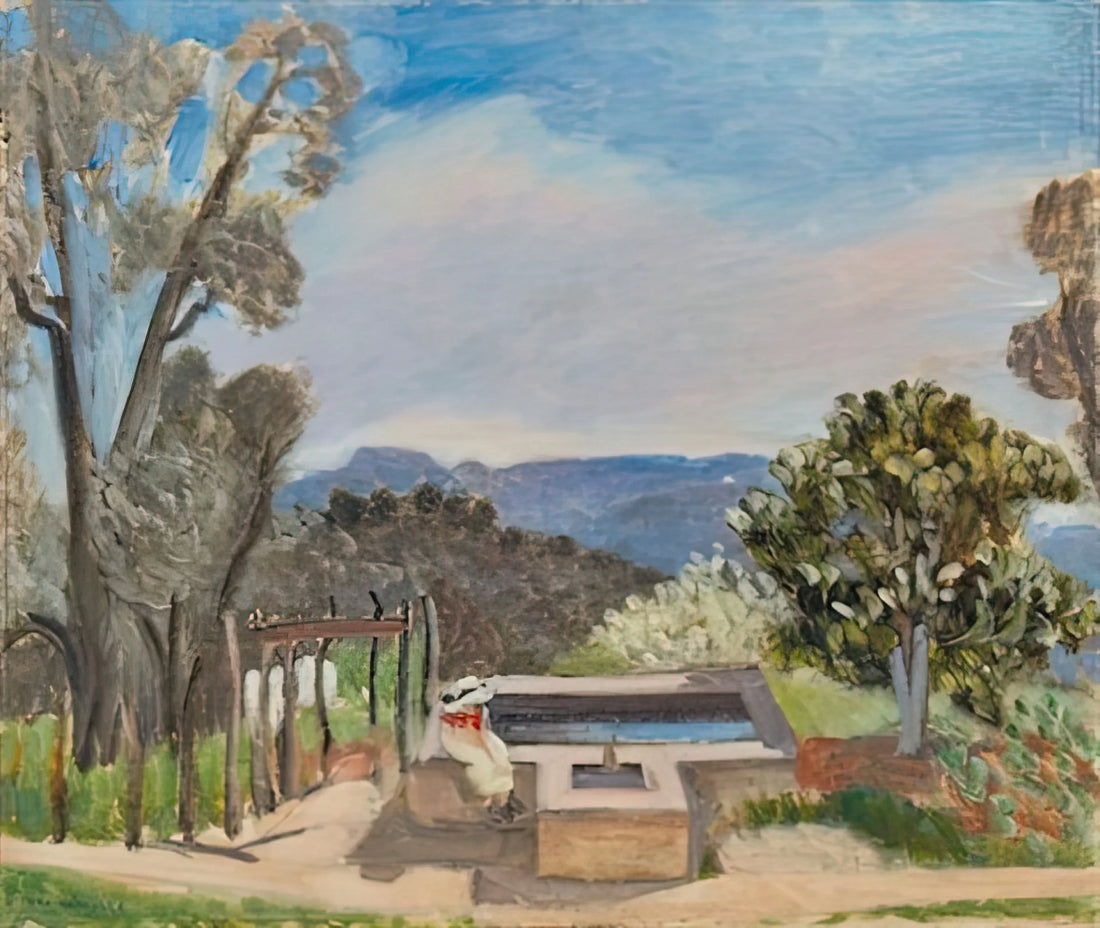 Henri Matisse Framed Art Print: A Curated Guide to Museum-Quality Display - LE VIVIER PAYSAGE DE PROVENCE 1923 by Henri Matisse