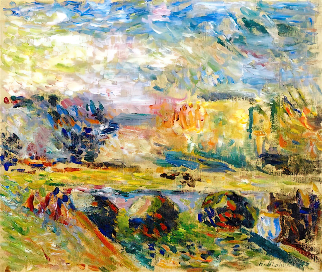 Henri Matisse Lithographs for Sale: A Collector's Guide to Acquiring Modernist Masterpieces - THE BRIDGE 1901 by Henri Matisse