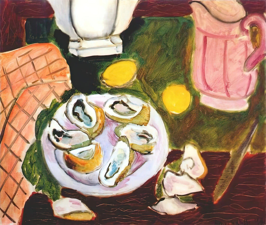 Henri Matisse Paintings: An Accessible Guide to the Master of Color and Form - OYSTERS 1940 by Henri Matisse