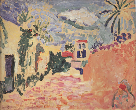 Henri Matisse Prints: A Collector's Guide to Color, Form, and Modernist Legacy - STREET AT BISKRA 1906 by Henri Matisse