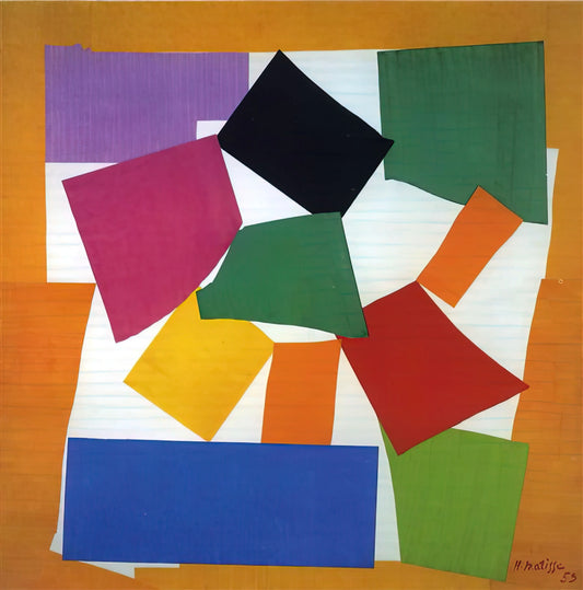 Henri Matisse The Cut-Outs: A Revolutionary Final Chapter in Modern Art - THE SNAIL 1953 by Henri Matisse