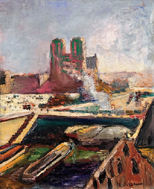 Henri Matisse and Picasso: The Defining Rivalry That Shaped Modern Art - NOTRE DAME 1900 by Henri Matisse