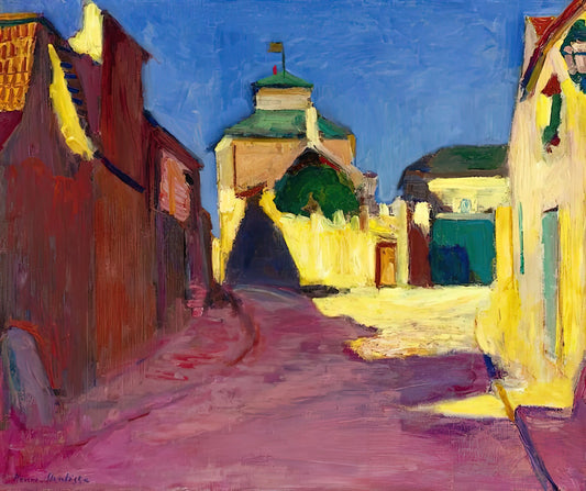 Henri Matisse and Pop Art: The Unlikely Connection That Shaped Modern Visual Culture - UNE RUE A ARCUEIL 1904 by Henri Matisse
