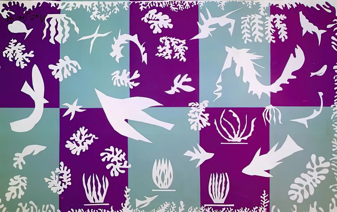 Henri Matisse at MoMA: A Curator's Guide to the Master's Modernist Revolution - POLYNESIA LA MER 1946 by Henri Matisse