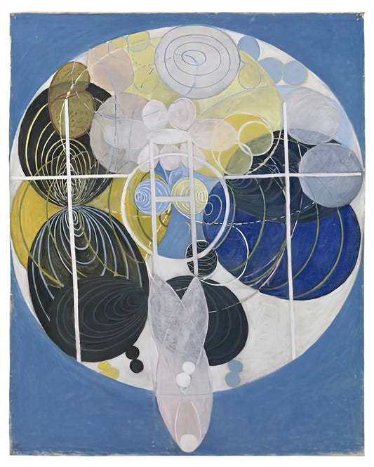 Hilma af Klint Paintings: The Secret Pioneer of Abstract Art - THE LARGE FIGURE PAINTINGS NR 5 1907 by Hilma af Klint