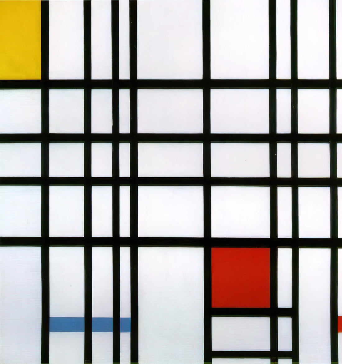 Hilma af Klint & Piet Mondrian: Pioneers of Abstract Art and Spiritual Geometry - Composition with Red, Yellow and Blue by Piet Mondrian