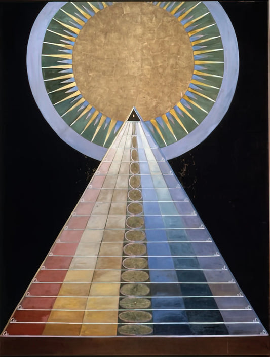 Hilma af Klint at Zwirner: The Spiritual Pioneer’s Modern Resonance - ALTAR PAINTING 1915 by Hilma af Klint
