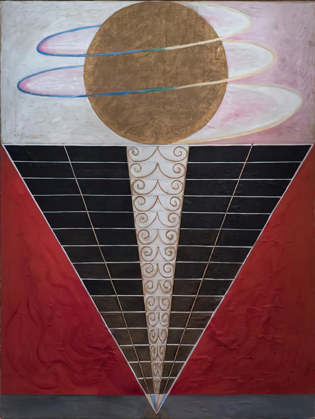 Hilma af Klint: The True Pioneer of Abstraction and Her Spiritual Vision - ALTARPIECE NO 2 1915 by Hilma af Klint