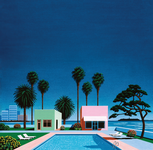 Hiroshi Nagai Original: The Dreamlike World of Japan's Iconic City Pop Artist - Pacific Breeze by Hiroshi Nagai