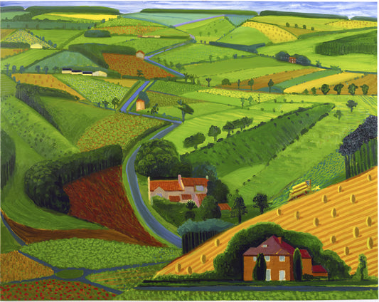 Hockney Joni Mitchell: The Artistic Intersection of Two Icons - David Hockney by David Hockney