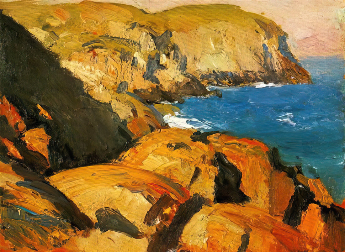 Hopper Painter Paintings: The Quiet Drama of Edward Hopper's American Scenes - Blackhead, Monhegan by Edward Hopper