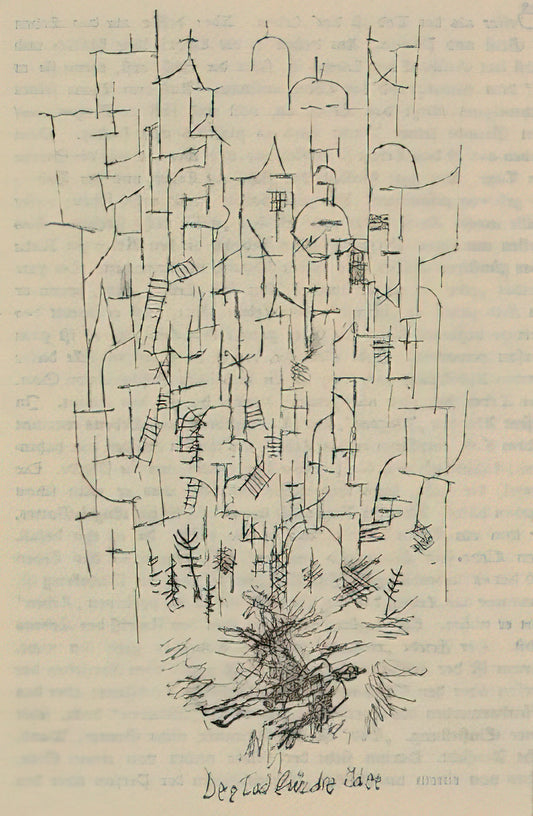 Introducing Paul Klee for Kindergarten: A Colorful Journey into Abstract Art for Young Minds - DEATH FOR THE IDEA 1915 by Paul Klee