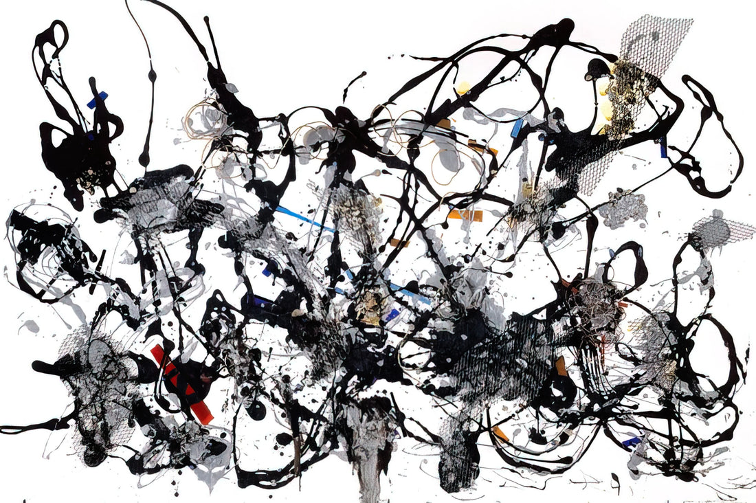 Jackson Pollock 51 by Hans Namuth 1951: The Photograph That Defined Abstract Expressionism - NUMBER 29 1950 by Jackson Pollock