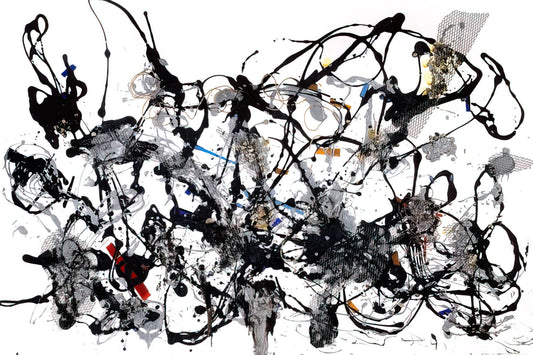 Jackson Pollock Abstract Expressionism Paintings: The Revolutionary Drip Technique That Changed Art - NUMBER 29 1950 by Jackson Pollock