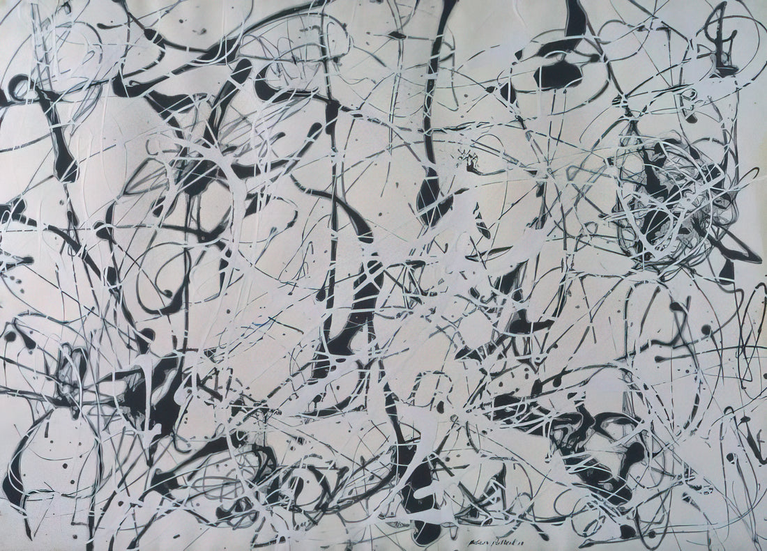 Jackson Pollock Art Original: Understanding the Revolutionary Drip Paintings of Abstract Expressionism - NUMBER 23 by Jackson Pollock