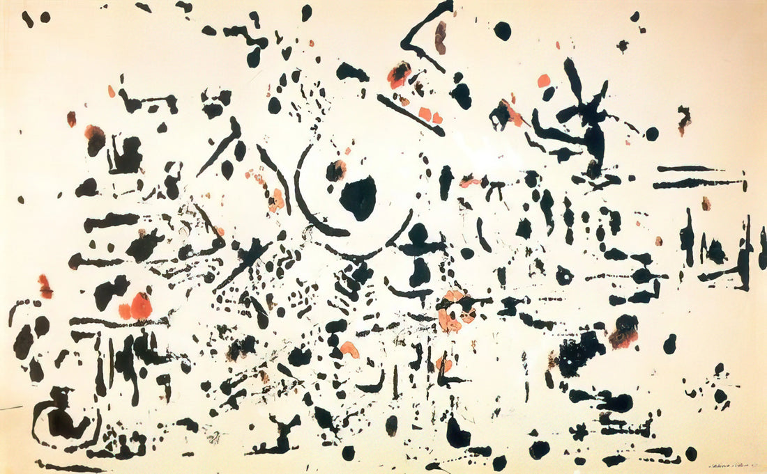 Jackson Pollock Canvas Art: The Revolutionary Drip Technique and Its Enduring Legacy - UNTITLED 1951 by Jackson Pollock