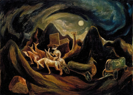 Jackson Pollock Drawing: The Foundation of an Abstract Expressionist Revolution - GOING WEST 1935 1 by Jackson Pollock