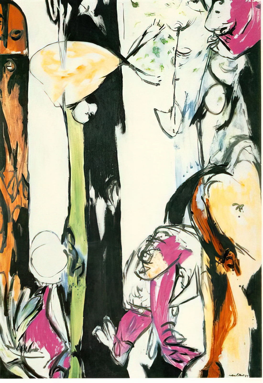 Jackson Pollock Exhibition Poster: A Collector's Guide to Iconic Abstract Expressionism - EASTER AND THE TOTEM by Jackson Pollock
